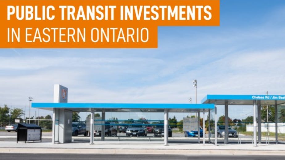 Four eastern Ontario transit agencies to invest C$83 million in public transit improvements.