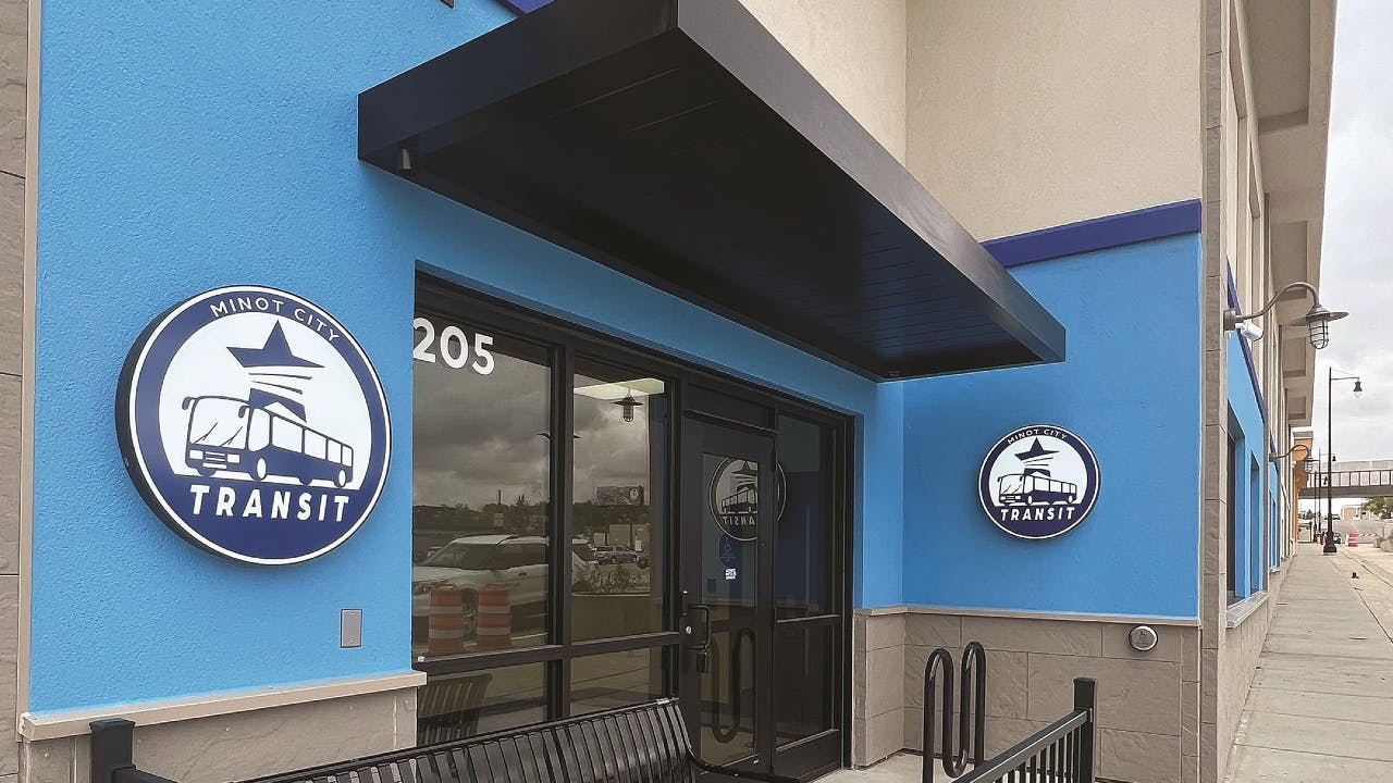 City of Minot, N.D., opens new downtown transit center