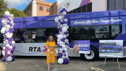 New Orleans Regional Transit Authority CEO Lona Edwards Hankins welcomed elected officials and community leaders to celebrate the launch of 26 new hybrid and diesel buses. New Orleans Regional Transit Authority CEO Lona Edwards Hankins welcomed elected officials and community leaders to celebrate the launch of 26 new hybrid and diesel buses.