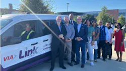 Officials from VIA, Northeast Lakeview College and the City of Live Oak celebrated the new VIA Link service that now connects the Northeast Side college campus with two nearby VIA Link zones, providing more mobility options to students, faculty and staff. Officials from VIA, Northeast Lakeview College and the City of Live Oak celebrated the new VIA Link service that now connects the Northeast Side college campus with two nearby VIA Link zones, providing more mobility options to students, faculty and staff.