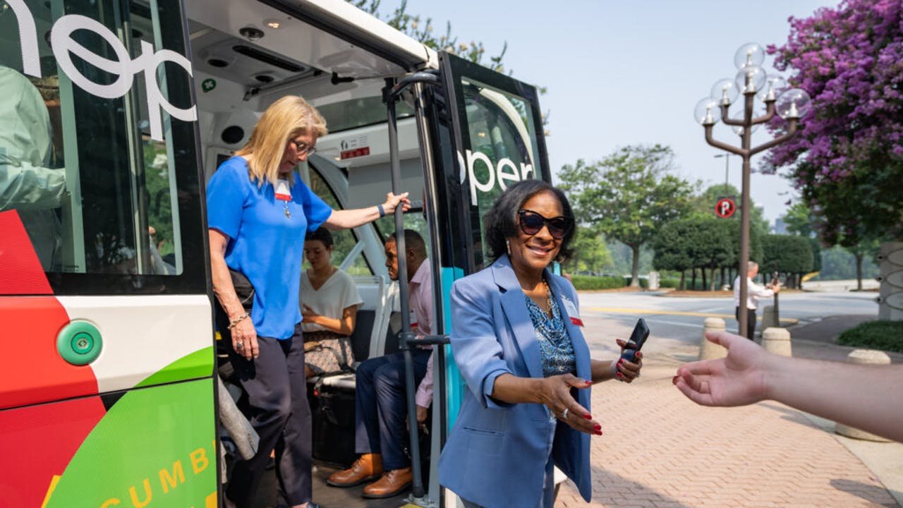 Cumberland Community Improvement District&rsquo;s AV shuttle pilot reaches 10,000 riders