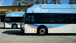 OCTA zero-emission bus. OCTA zero-emission bus.