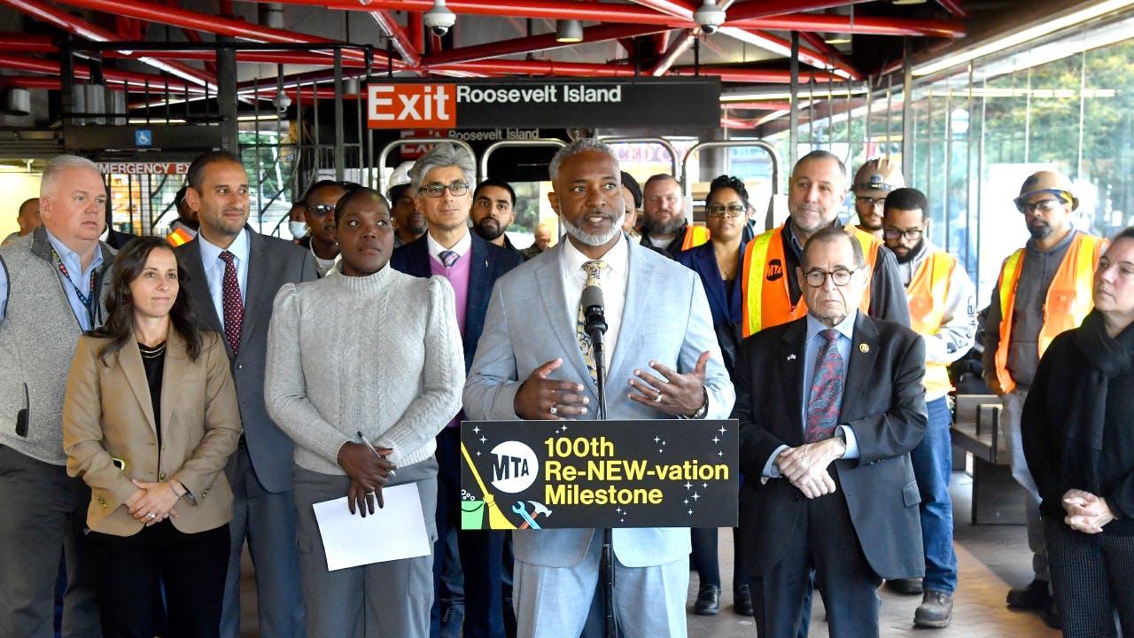 MTA completes 100th Re-NEW-vation project.