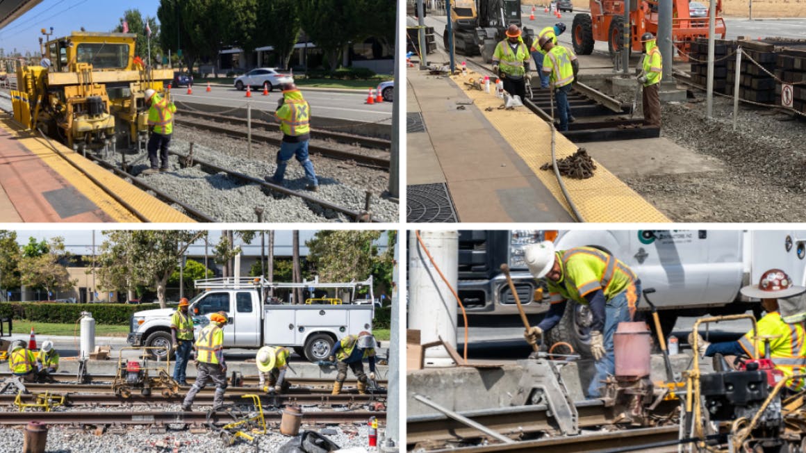 Santa Clara VTA making progress on light-rail system upgrades.