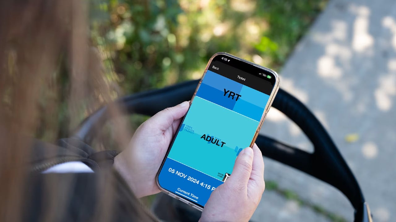 YRT to begin allowing purchase of E-Tickets through PRESTO E-Tickets app Nov. 5.