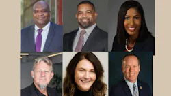 (Left to right) KKCS Senior Vice President, Chief of Operations and Strategy Officer Alex Wiggins, MARTA Interim Chief of Staff Steven Parker, MARTA Interim Chief Administrative Officer LaShanda Dawkins, STV Vice President and National Transit Corridor Strategy and Development Leader Sean Libberton, Transdev Vice President of Safety and Security Joanna Cornell and WisDot Deputy Secretary Scott Lawry. (Left to right) KKCS Senior Vice President, Chief of Operations and Strategy Officer Alex Wiggins, MARTA Interim Chief of Staff Steven Parker, MARTA Interim Chief Administrative Officer LaShanda Dawkins, STV Vice President and National Transit Corridor Strategy and Development Leader Sean Libberton, Transdev Vice President of Safety and Security Joanna Cornell and WisDot Deputy Secretary Scott Lawry.
