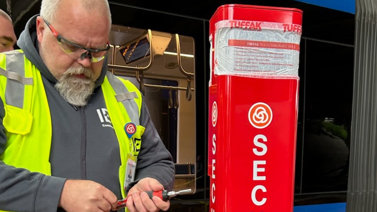 TriMet&rsquo;s blue-light security phones are being installed at most MAX platforms to address riders&rsquo; safety concerns and deter crime.