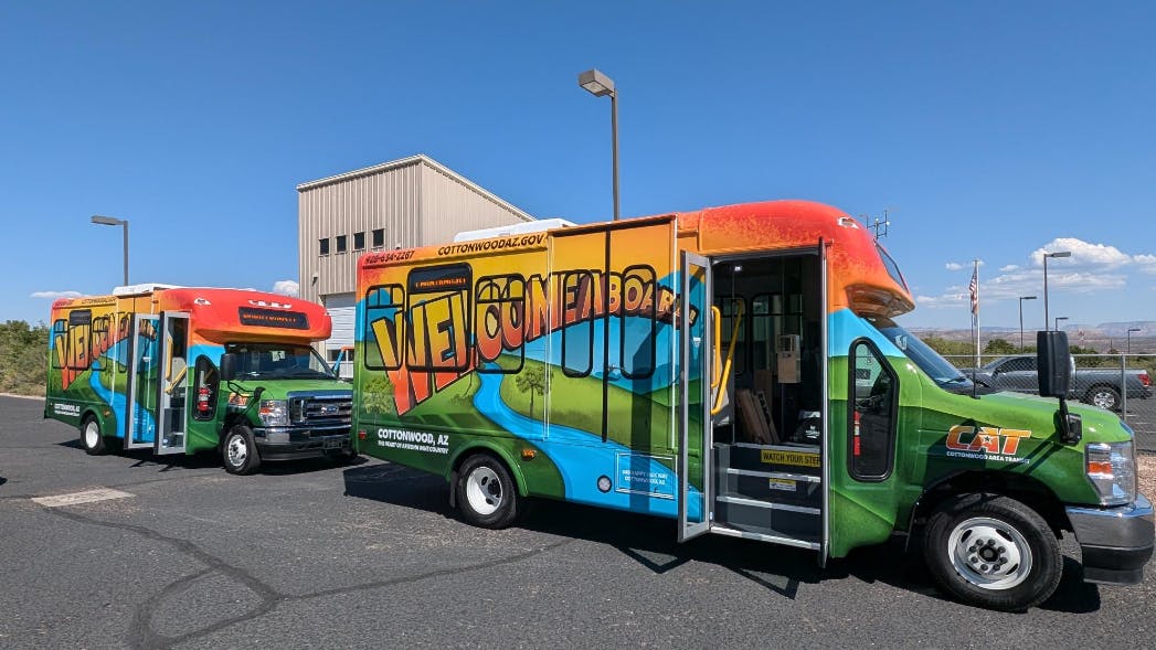 The City of Cottonwood Transit Department has implemented three new buses into its paratransit service.