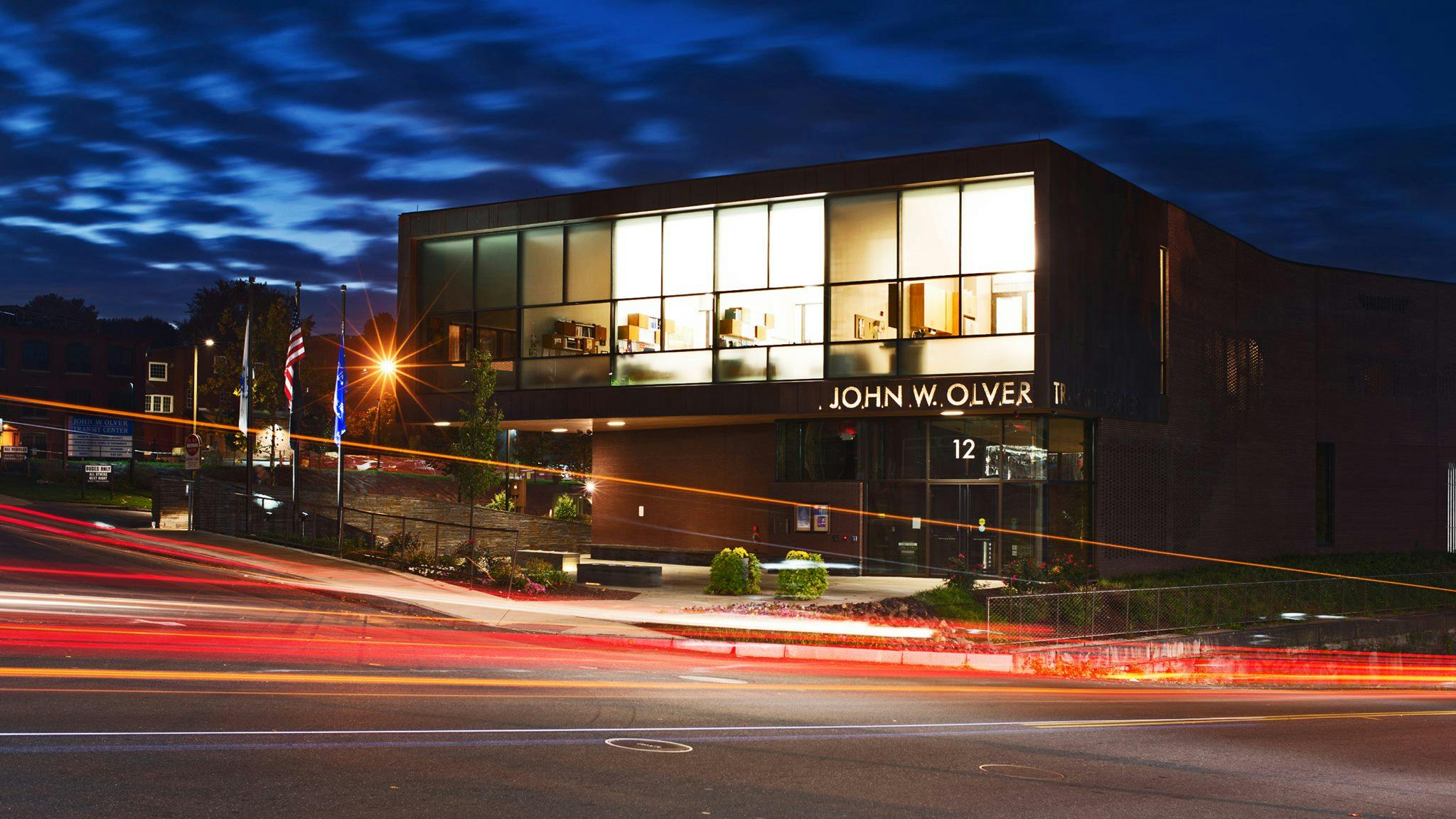 The grant announcement was made at John W. Olver Transit Center, the headquarters of the Franklin Regional Transit Authority in Greenfield.