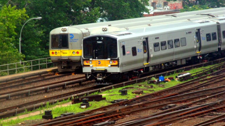 By the end of 2024, posters with a QR code will be adhered to the walls inside of the bathrooms on every LIRR train where they can be easily seen.