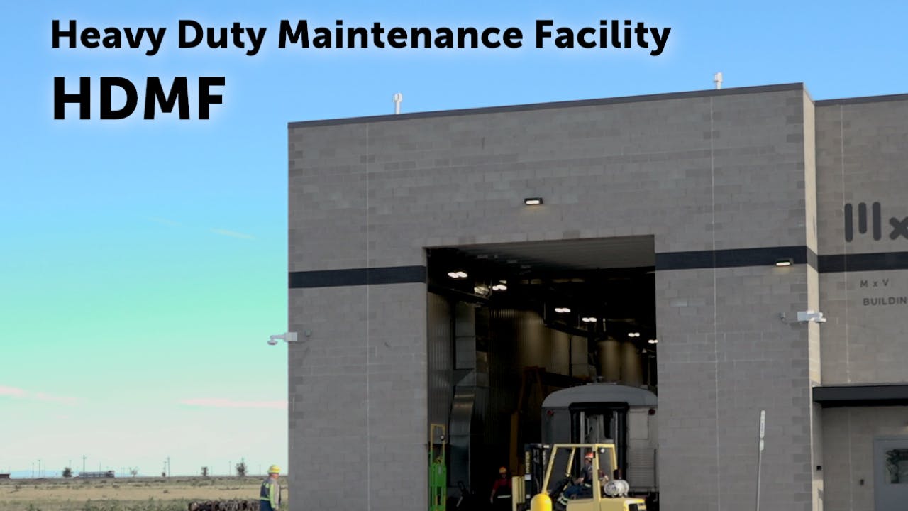 A rendering of the HDMF building.