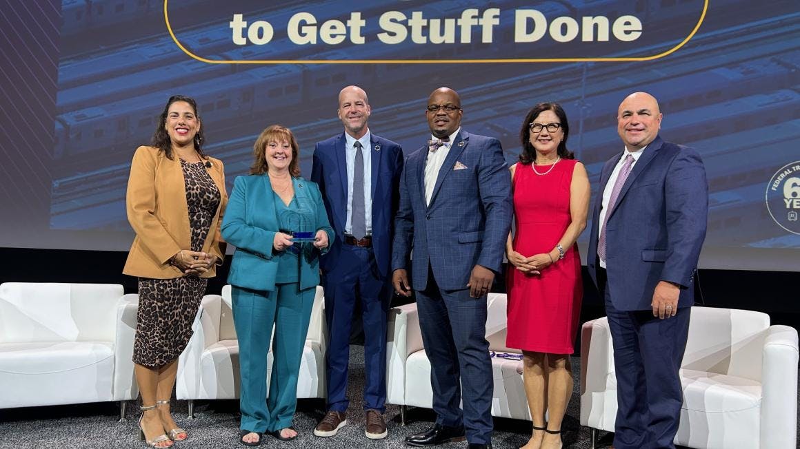 Santa Clara VTA was recognized for its efforts to reduce greenhouse gas emissions and build climate resilience through climate action planning and stakeholder engagement.