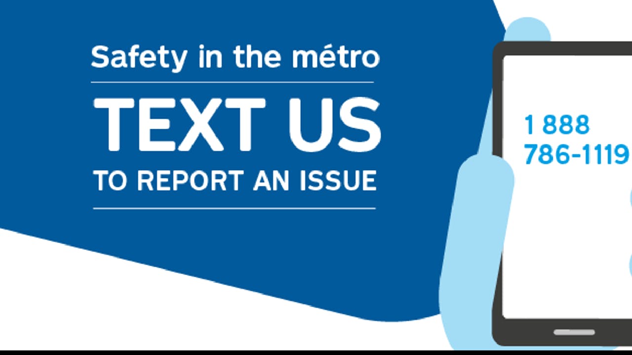 STM text service logo.