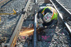 Crews performed critical work along Red Line track areas. Crews performed critical work along Red Line track areas.