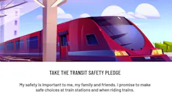 OLI's safety campaign will encourage riders to sign a safety pledge and promise to make safe choices around tracks and trains. OLI's safety campaign will encourage riders to sign a safety pledge and promise to make safe choices around tracks and trains.