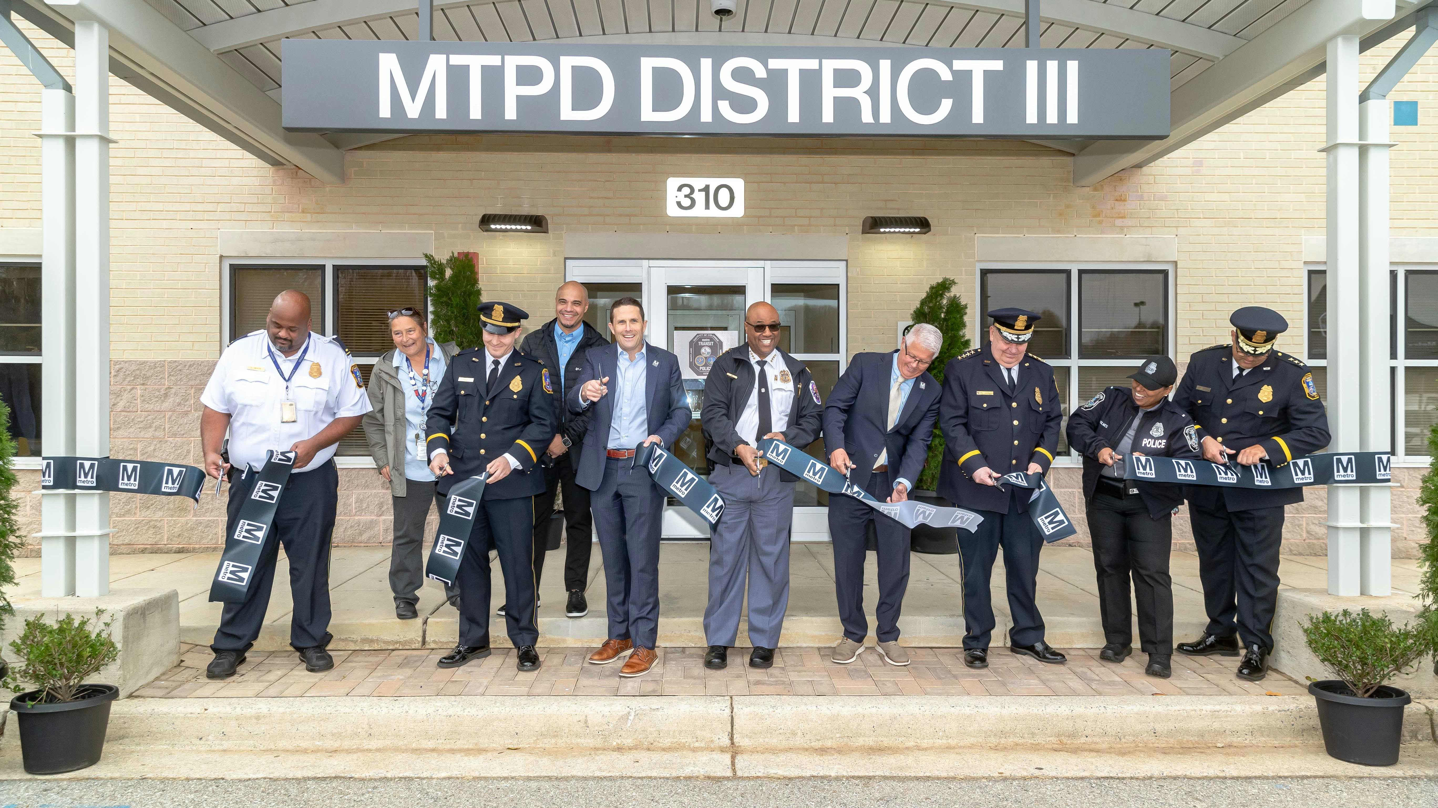 WMATA opens the doors to new MTPD District III Substation in Prince George&rsquo;s County.