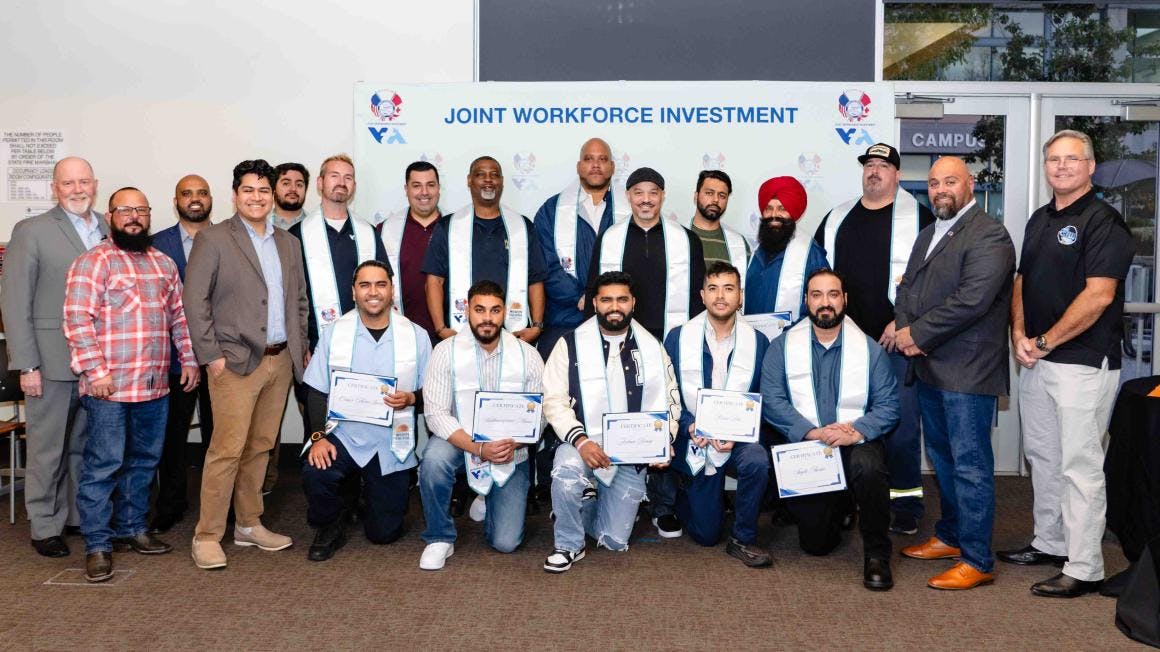Graduates of the VTA/ATU JWI Apprenticeship Program.