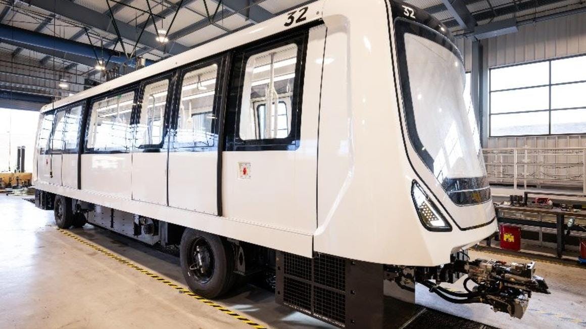 An Innovia APM at Denver International Airport.