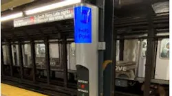 A HelpPoint device. A HelpPoint device.