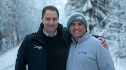 Dafo Vehicle staff in snow. Dafo Vehicle staff in snow.