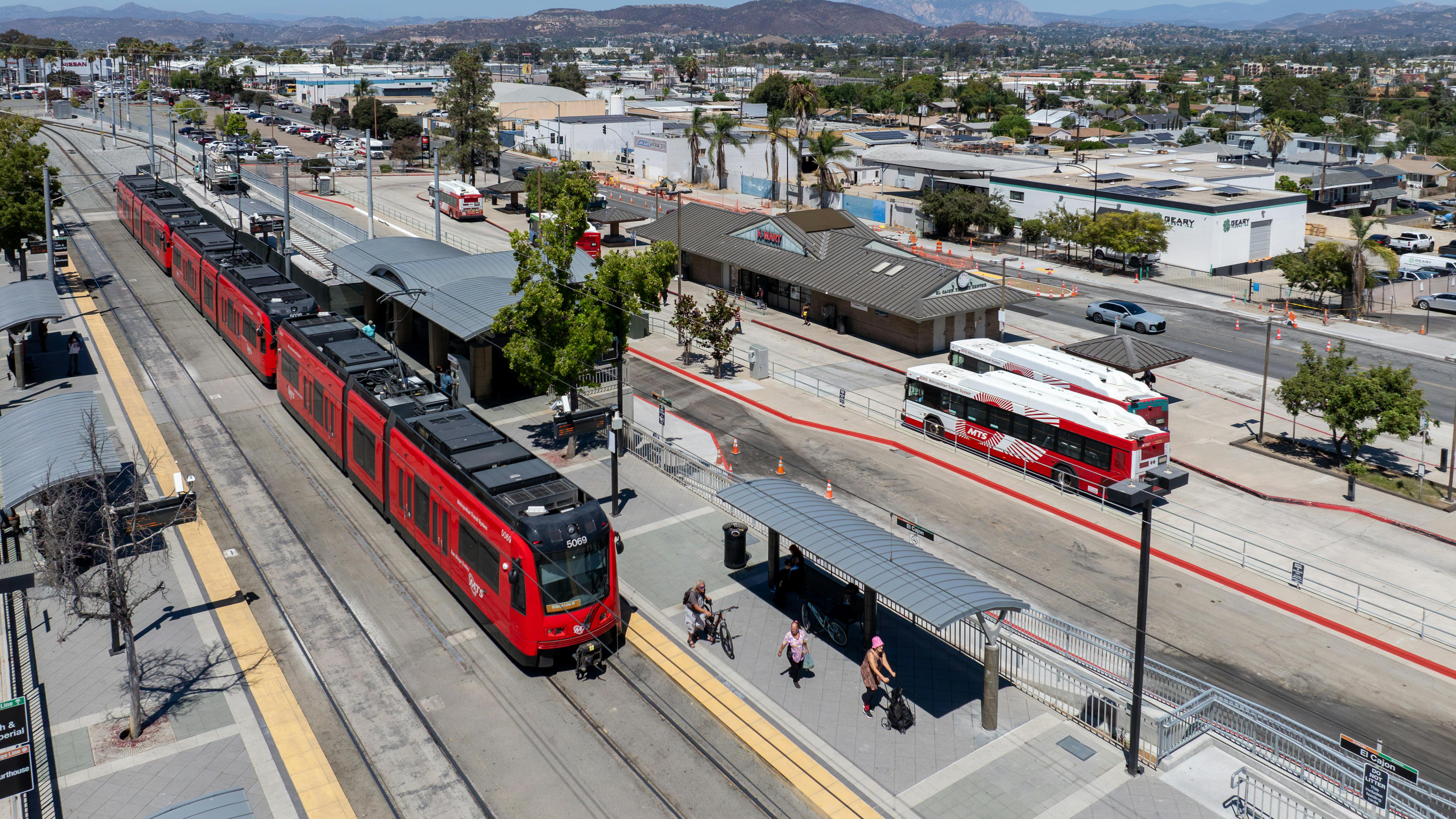 El Cajon Transit Center.