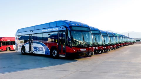 RTA hydrogen fuel cell bus.