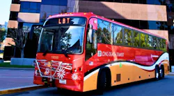 LBT launched its first battery electric commuter bus to service the UCLA route. LBT launched its first battery electric commuter bus to service the UCLA route.