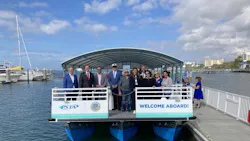 PSTA officials celebrate the expansion of Clearwater Ferry service. PSTA officials celebrate the expansion of Clearwater Ferry service.