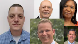 Cody Kroll (top left), Bob Ernst (top center), Angelica Love (top right), Peter Whippy (bottom center) and Mike Hursh (bottom right). Cody Kroll (top left), Bob Ernst (top center), Angelica Love (top right), Peter Whippy (bottom center) and Mike Hursh (bottom right).