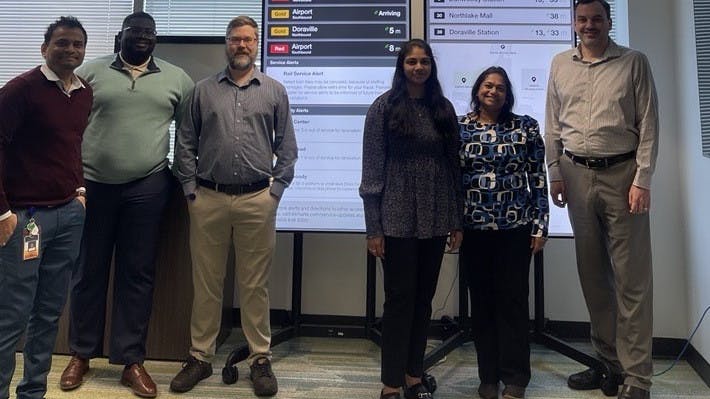 MARTA's customer experience team is working to give riders real-time updates and better access to transit service information by updating its website, creating an all-in-one app and installing more digital screens across its system&rsquo;s stations and vehicles.