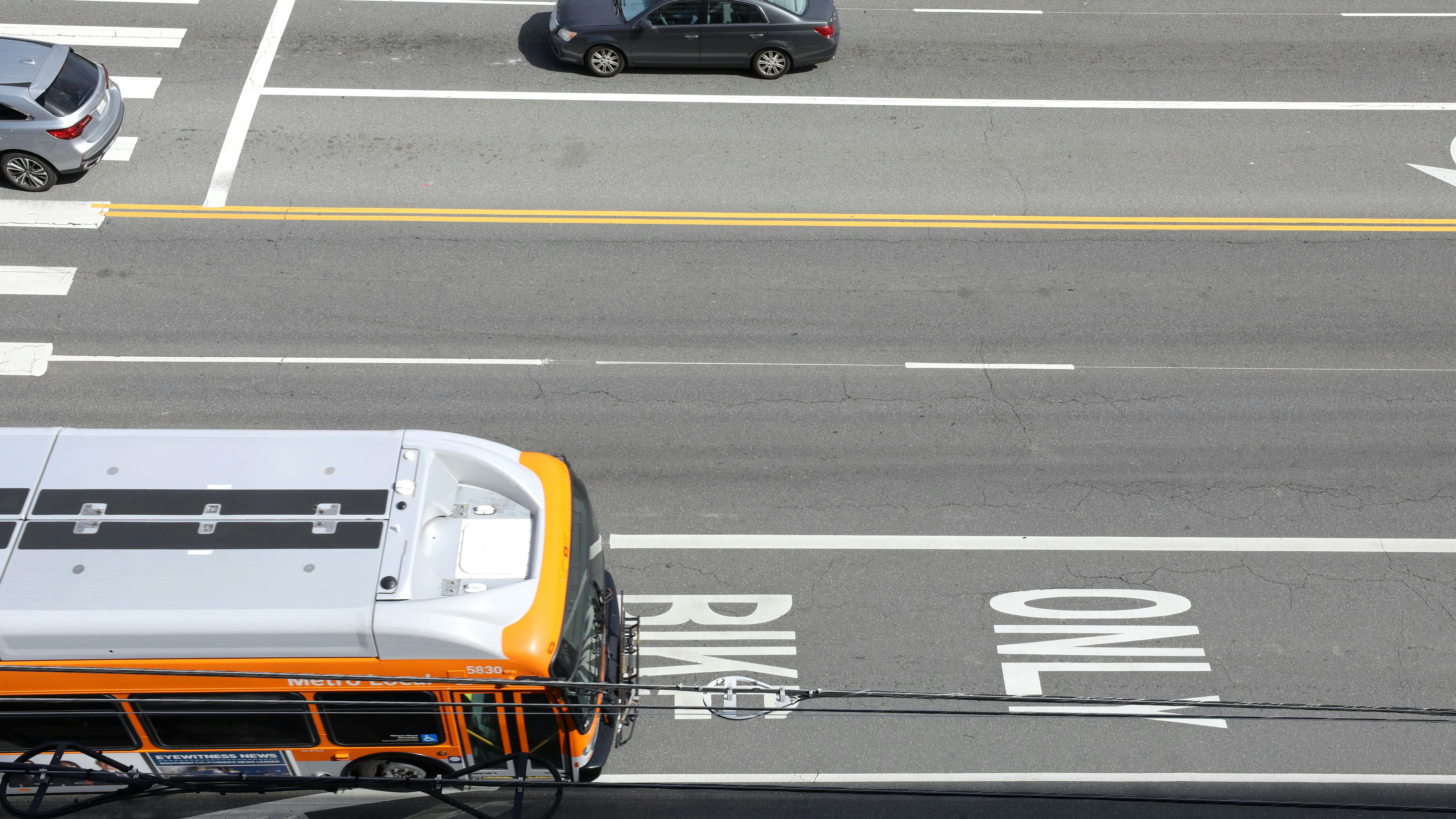 L.A. Metro&rsquo;s bus lane enforcement program begins ticketing violators.