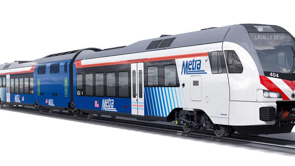 Metra has selected STV to provide procurement support for the agency&rsquo;s all-electric, battery-powered trainsets.