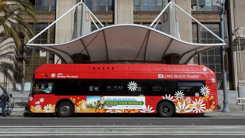 Long Beach Transit bus.