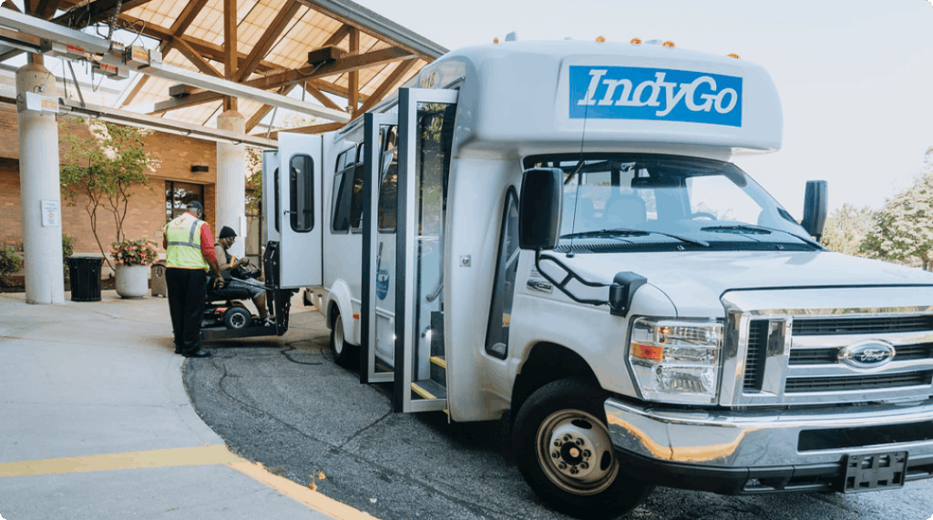 IndyGo Access bus.