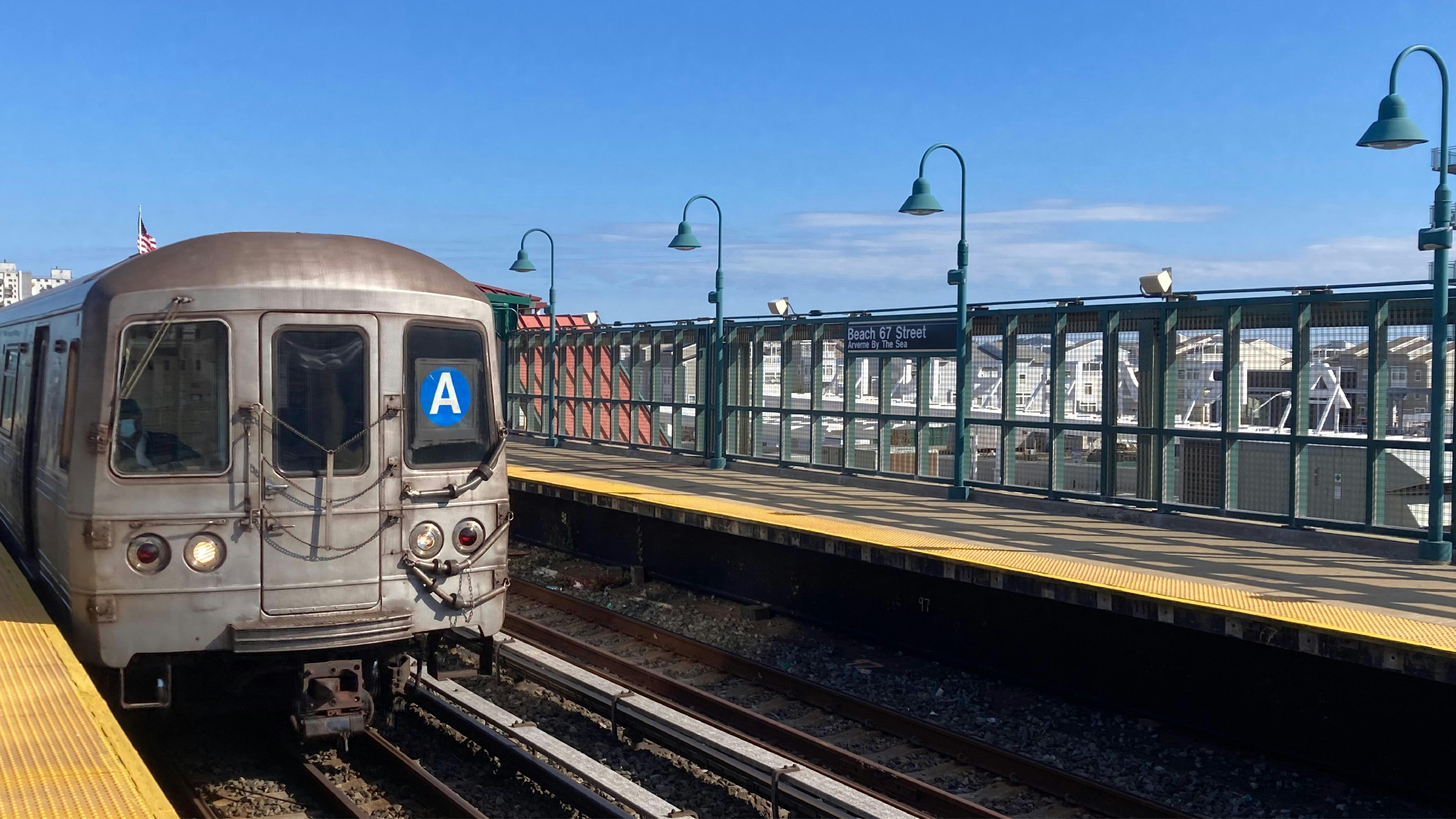 MTA A Line train.