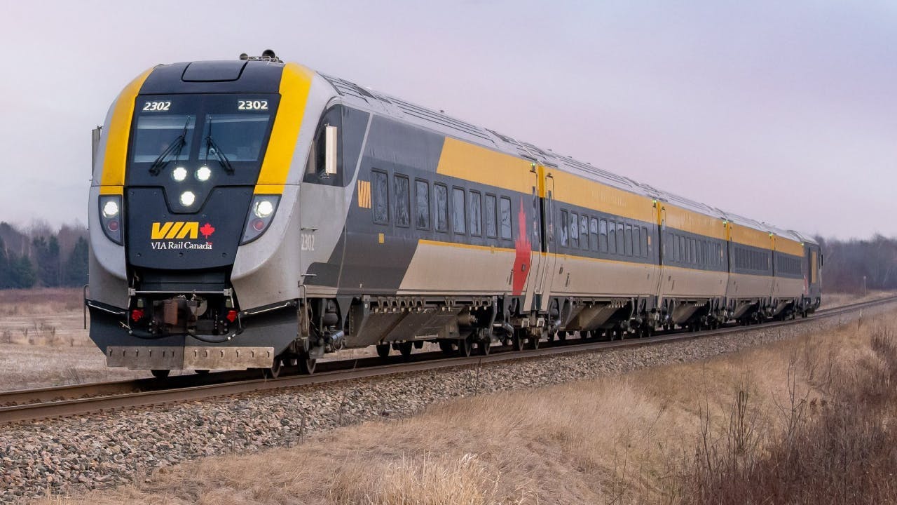 VIA Rail Canada train.
