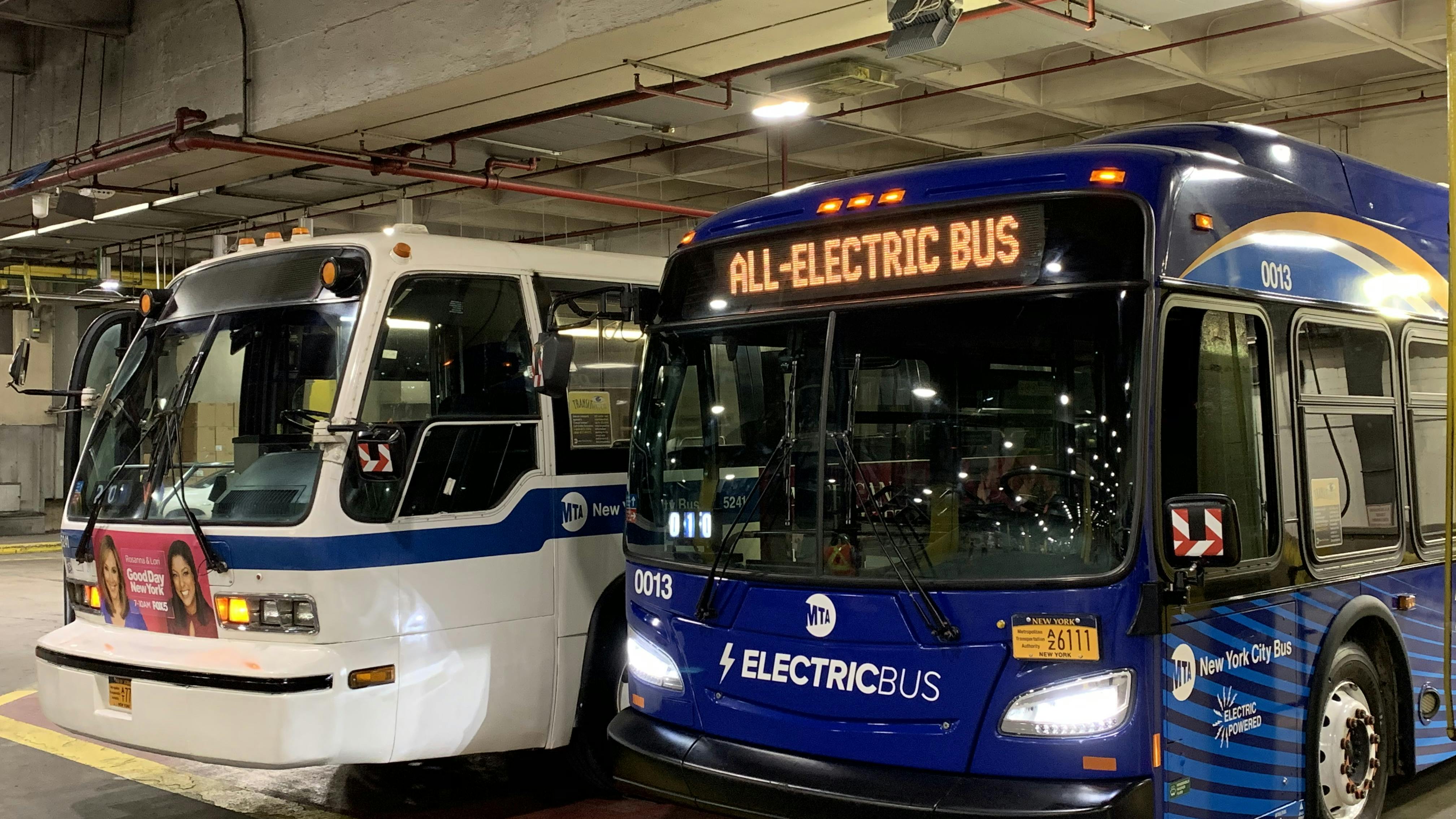 MTA zero-emission bus.