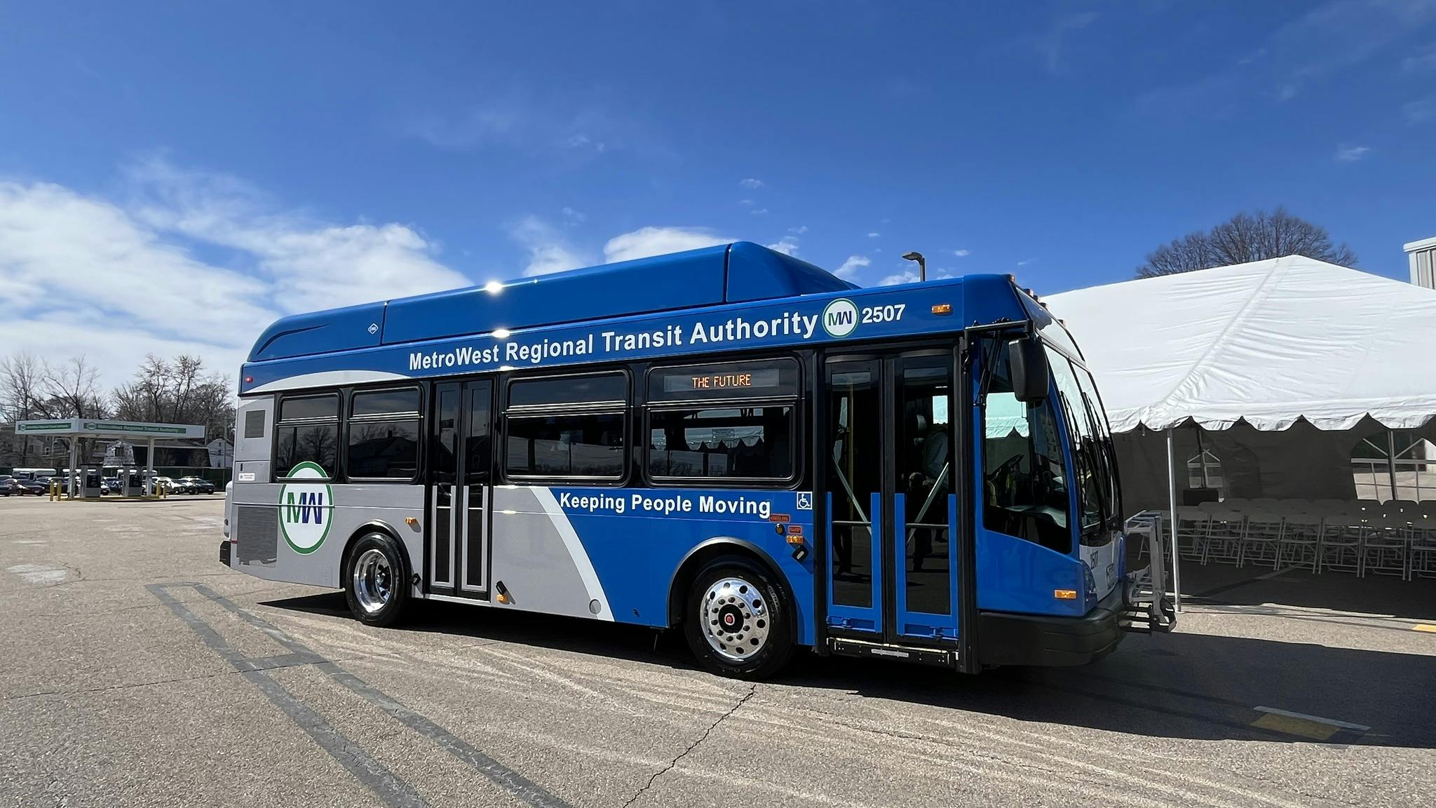 MetroWest Regional Transit Authority bus.
