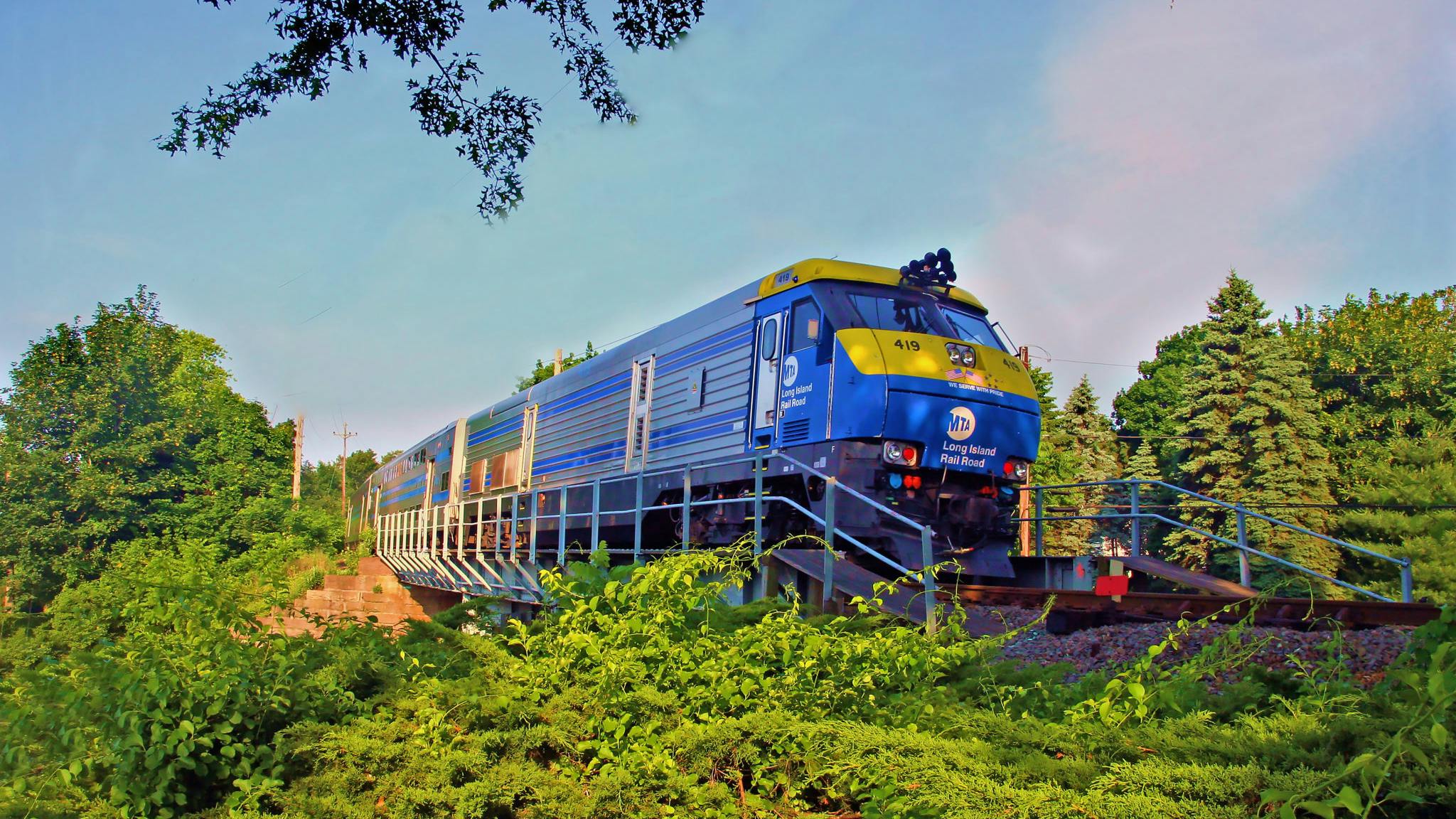 MTA Metro-North Railroad train.
