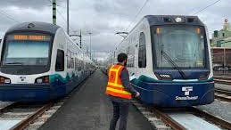 Sound Transit's wig-wag train pilot entered service on March 11.