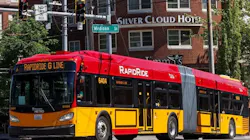 King County Metro RapidRide G Line bus. King County Metro RapidRide G Line bus.