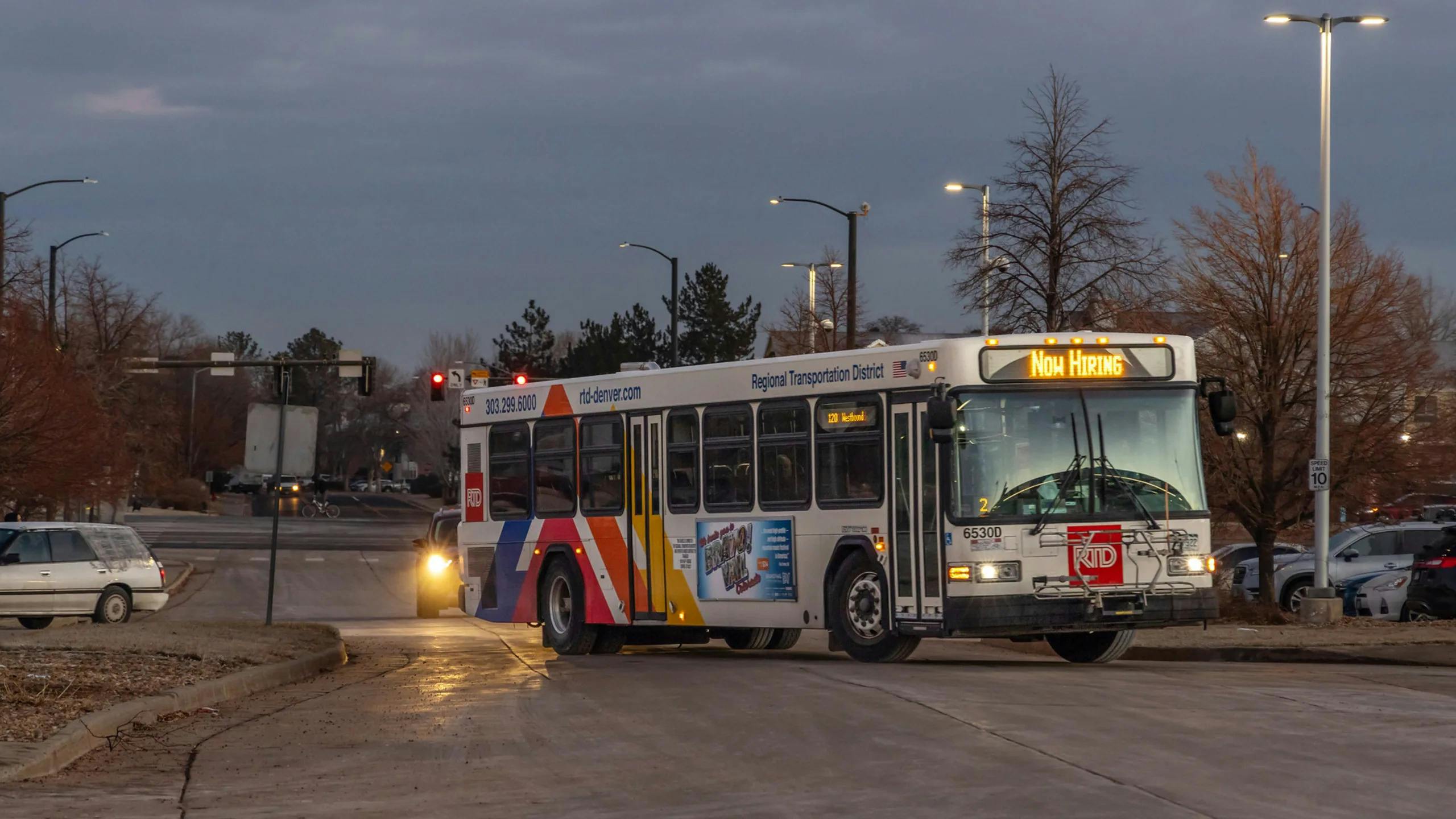Denver RTD bus.