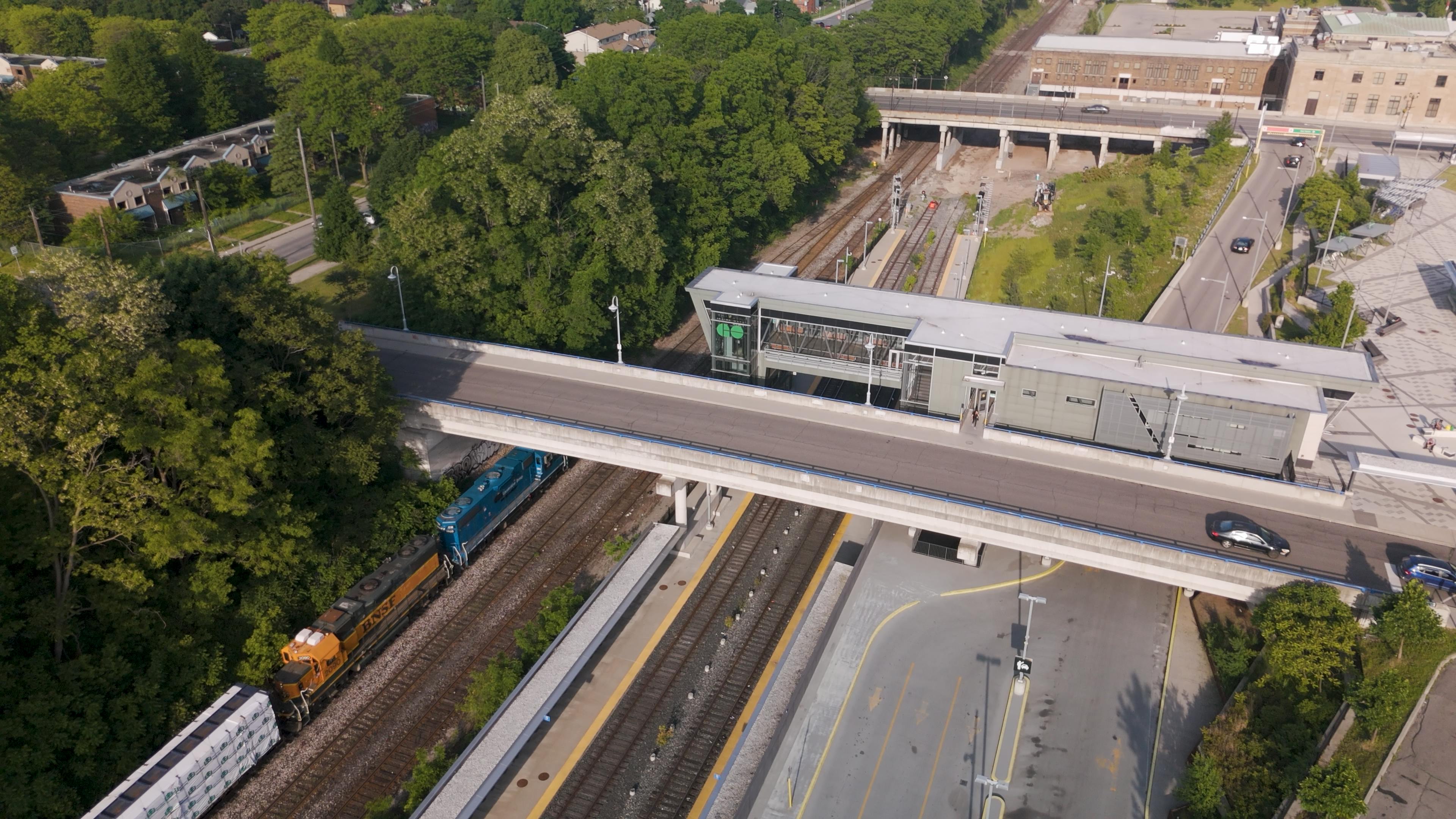 This work will save commuters up to 20 minutes on their journey and mean fewer delays for riders traveling through Hamilton to Niagara.