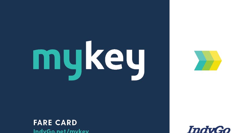 IndyGo's MyKey card.
