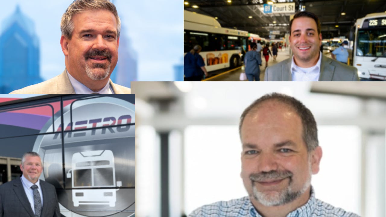 Scott A. Sauer (top left); Christopher Tuff (top right); Eric Scott (bottom left); Christof Spieler (bottom right). Not pictured: Mandeep Lali.