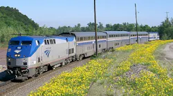 A Heartland Flyer train. A Heartland Flyer train.