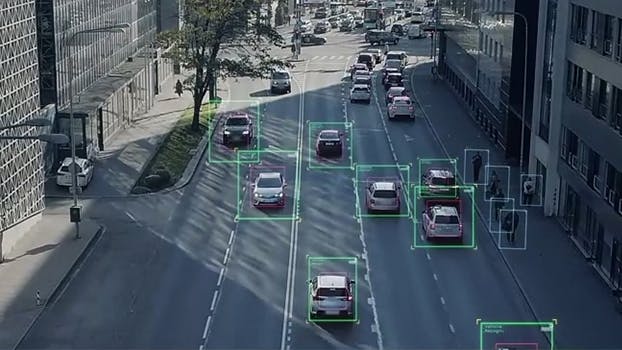 A stock image of an intelligent transportation tech.