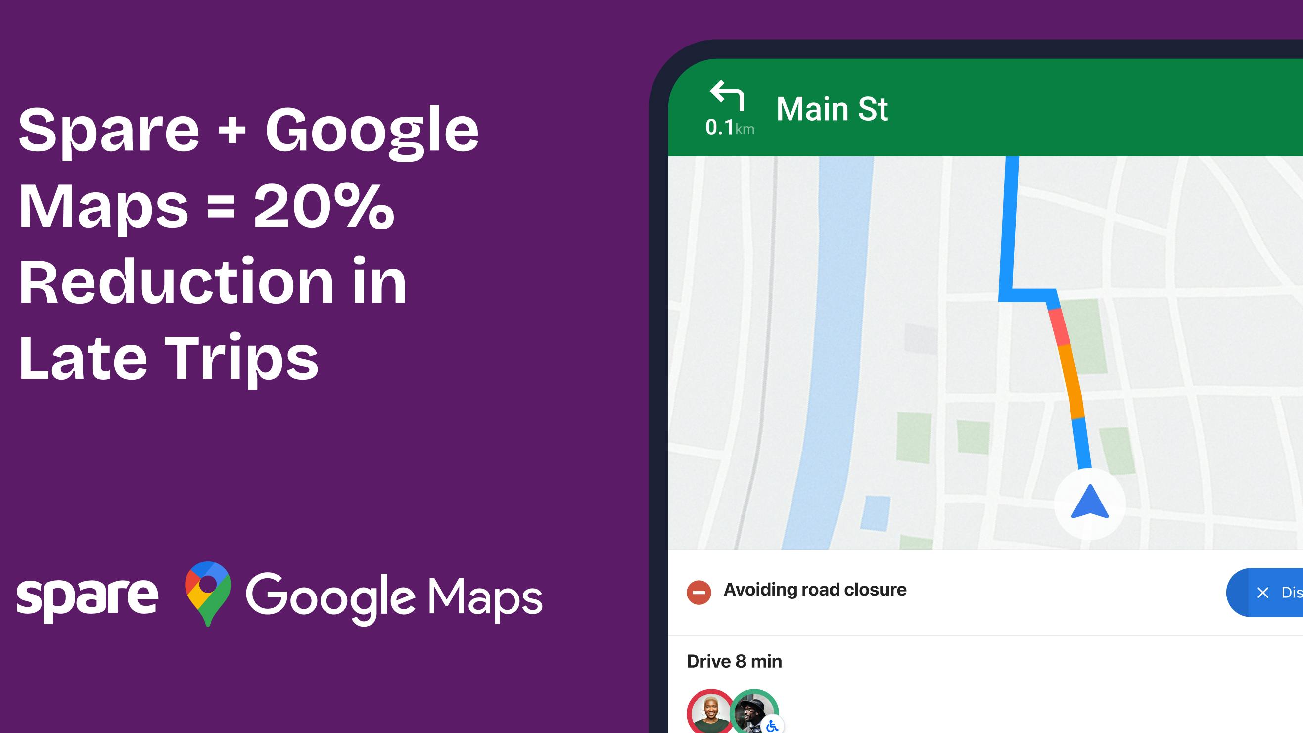 Spare has launched Spare Live Traffic, an integration with Google Maps for its Spare Engine.