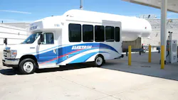 Laketran propane bus. Laketran propane bus.