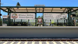 STV celebrated the opening of the new Windsor commuter rail station and 3.2-mile extension with SMART in Windsor, Calif. STV celebrated the opening of the new Windsor commuter rail station and 3.2-mile extension with SMART in Windsor, Calif.